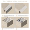 FHSQX 2 Pack Shoe Organizer for Closet,Foldable Shoe Organizer,Fits up