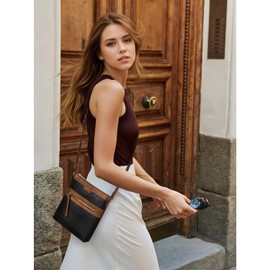 CHOLISS Mini Crossbody Bags for Women, Small Purses for Women with Vegan Leather, Travel Over Shoulder Bag