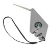 2PCS 6 in 1 Outdoor Knife Sharpener with Compass Survival