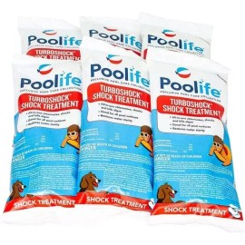 Poolife Turbo Shock 1 Lbs Bags - 6 Pack