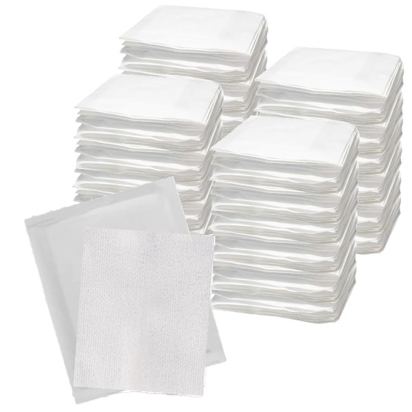Non-Adherent Pads 3x4 [4 Boxes of 100] Sterile Non-Stick - Non-Adhesive Wound Dressing 3''x4''Gauze-Individually Sealed – Highly Absorbent - Painless Removal Medical Tape NOT Included (4)