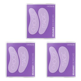 Catrice Reusable Eye Patches, N/A, Pack of 3 (3 x 1 Pair)
