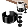 2 Pcs Universal Cup Holder for Desk Table, Adjustable and