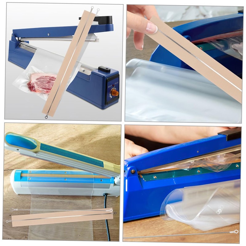TEHAUX 6Pcs Heat Sealer Replacement Strips for Bags Durable Sealing