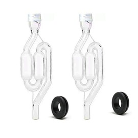 2 x Airlock S-Bubble Type with free Grommets