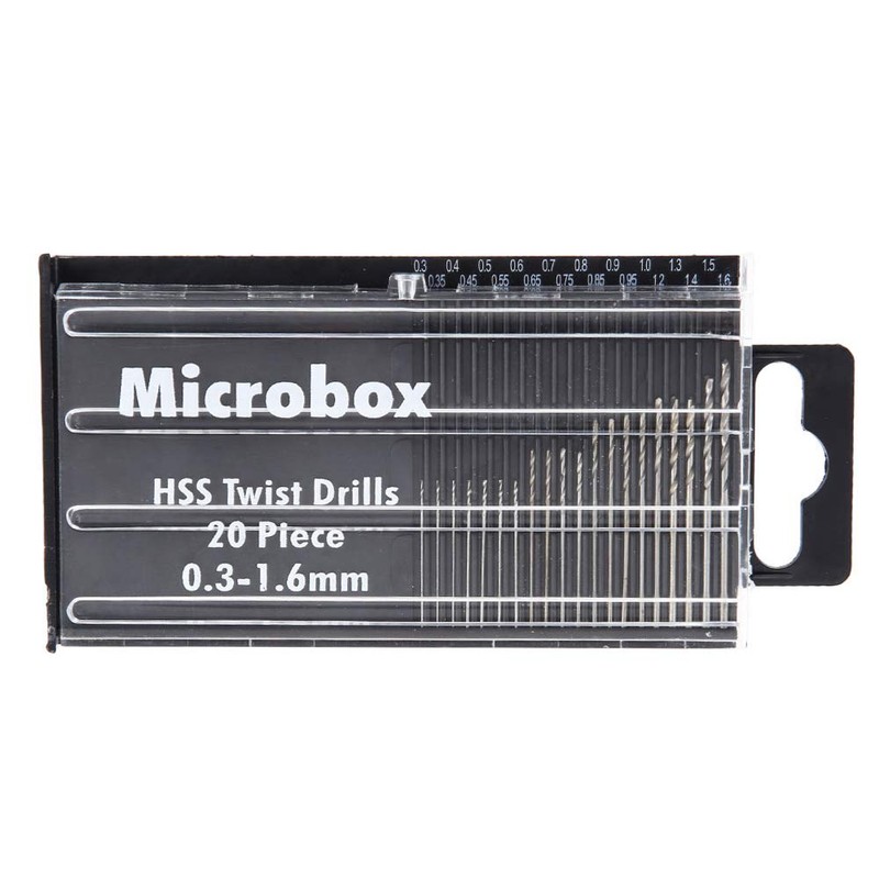 Bestgle Ultra Fine Micro Drill Blade Set, 0.01 - 0.06
