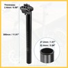 BULLSPANN Seat Post 27.2 Bicycle Saddle Post 300x27.2mm Aluminum Alloy