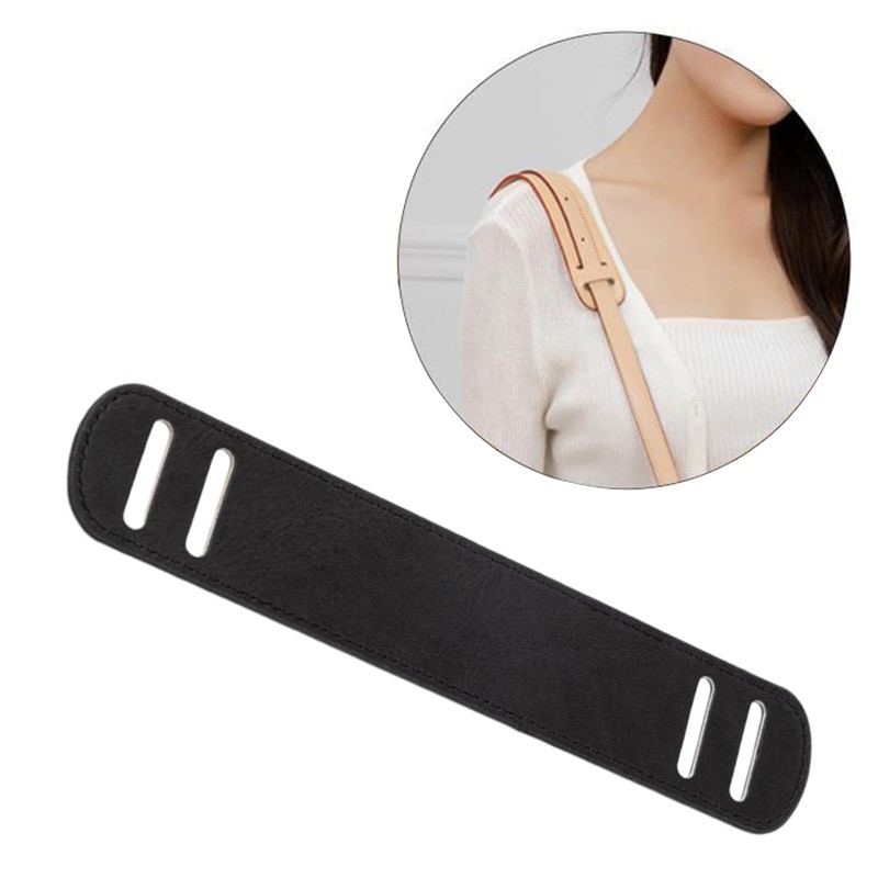 SM SunniMix Leather Shoulder Strap Pad Fixing Thick PU Leather