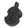 8Pcs Violin Mute Adjustable Rubber Silencer Single Hole Practice Parts