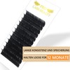 Individual Eyelashes, Volume Eyelashes, C-0.20, 8–15 mm Mix Eyelash Extensions,