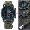 6 in 1 Multifunction Waterproof Outdoor Camping Survival Watch Rescue