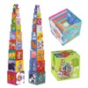 Djeco Funny Blocks - 10 Stacking Blocks