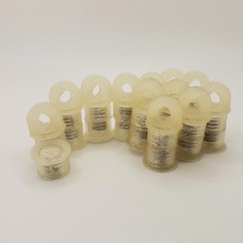 Stroodies Magnetic Plant Holders for Terrariums & More | 12-Pairs | Clear |