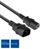 ACT AK5165 IEC Male to Female Cable 0.9 m C13