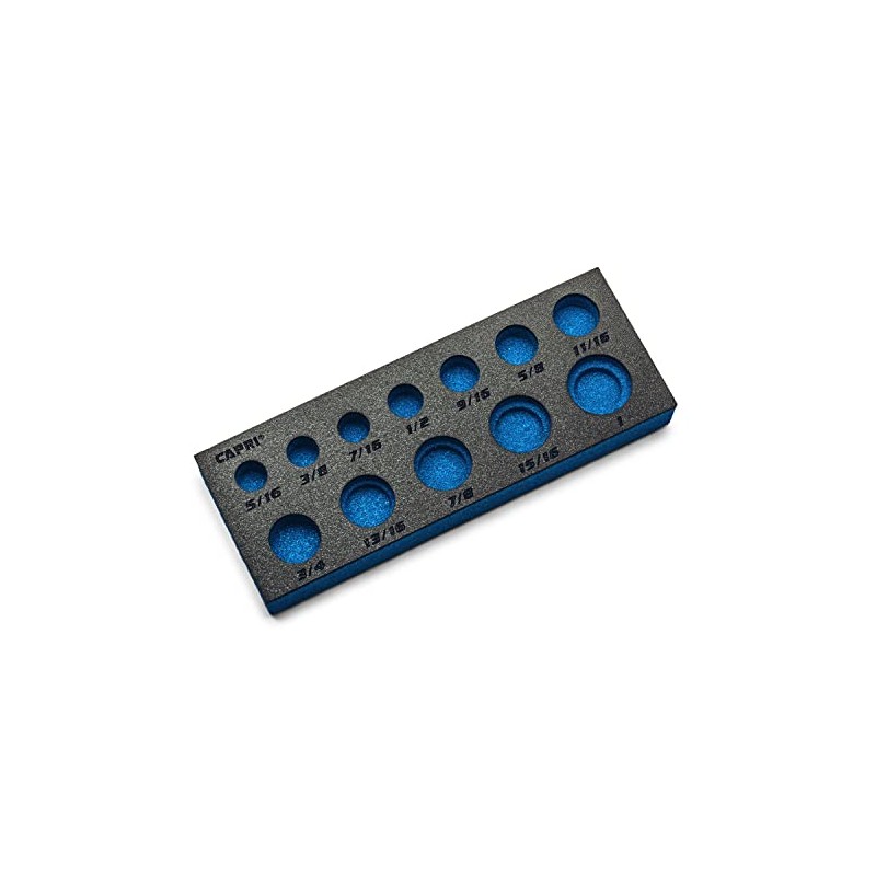 Capri Tools Mechanic's Tray for 3/8 in. Drive Sockets, SAE