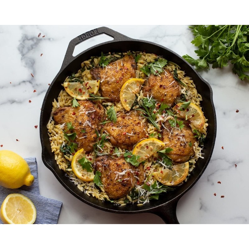 Lodge L8SK3 10.25" Skillet With Assist Handle