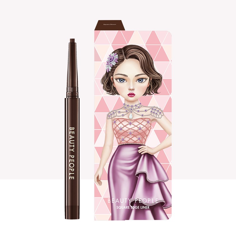 Beauty People Iron Girl Square Edge Eyeliner 0.15g / 뷰티피플