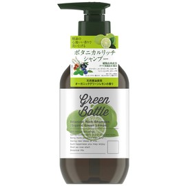 Green Bottle Botanical Rich Shampoo (Organic Green Lemon Scent) 1 x 490 ml