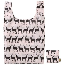 Marushin 6025009500 Eco Bag, Anorak Stag Eco Bag, Made of Recycled Polyester, Mother's Day, Birthday, Gift