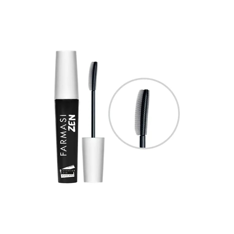 Mascara De Pestañas Zen Extension Lash Farmasi Color Negro