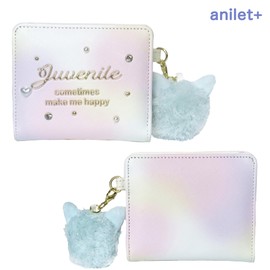 Mini Wallet, Bifold Wallet, Kids, Girls, Sparkly (Rainbow)