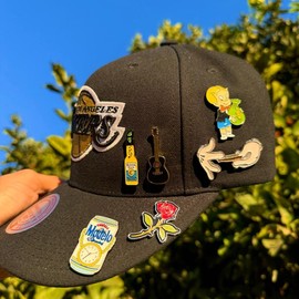 BELICOS TUMBADOS PINS FOR ALL HATS AND SNAPBACKS - Color: 58 - X272 TUMBADO