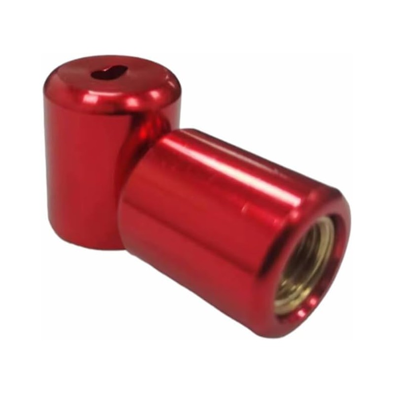 ZVVN 1/4" Tamper Resistant HVAC Caps, Male Flare Locking Cap,