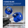 DAYDOOR 3'' PVC Pipe Reamer, Plastic Pipe Fitting Reamer, PVC