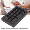 21 Key Numeric Keypad RGB Backlit Ergonomic Small Mechanical Numpad