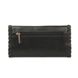 Daniel Leather Real Leather Pouch (Black)