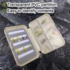 2PC Aventik Plastic Fly Fishing Box Lure Storage Case H0612