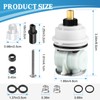 2 Pack RP32104 Shower Cartridge Replacement, Compatible with Delta Monitor