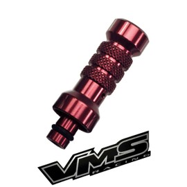 VMS Racing RED Engine Oil DIPSTICK HANDLE in Billet Aluminum for LS3 6.2L V8 GM Engines