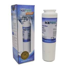 IcePure RFC0900A Fridge Water Filter Cartridge Compatible with UKF8001, UKF8001/A, UKF8001/1, UKF801/AXX Filter, Amana Maytag 228DIRS Refrigerator Fridge Freezer