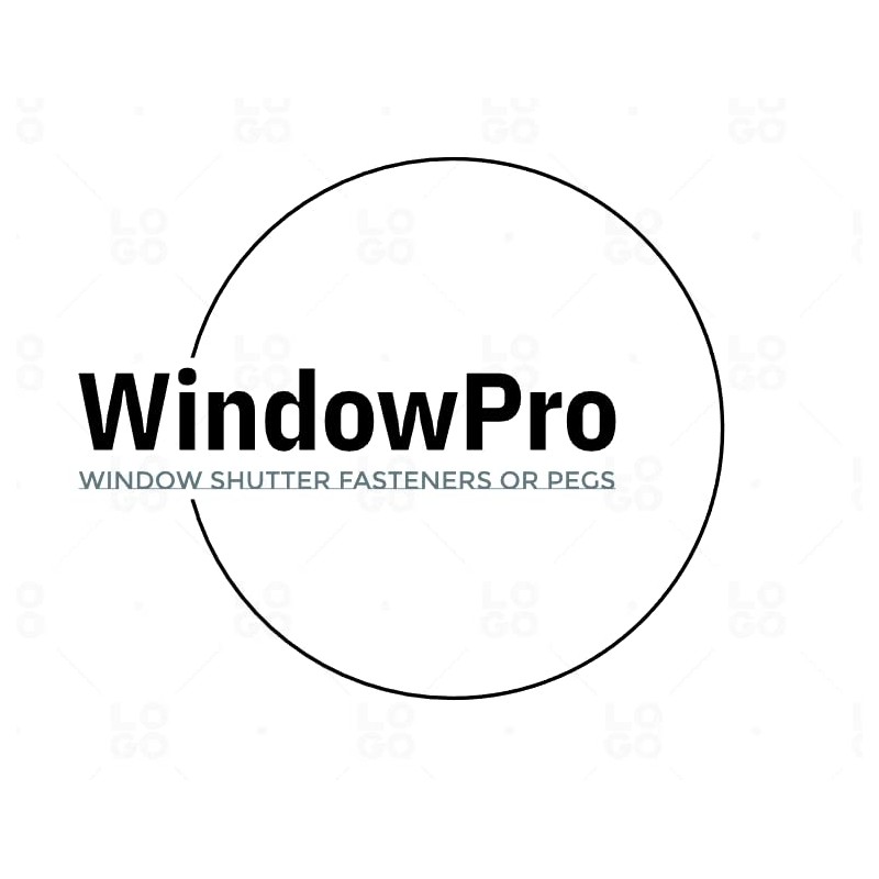 Window Pro Shutters Panel Peg Lok Pin Pegs Screws Spikes