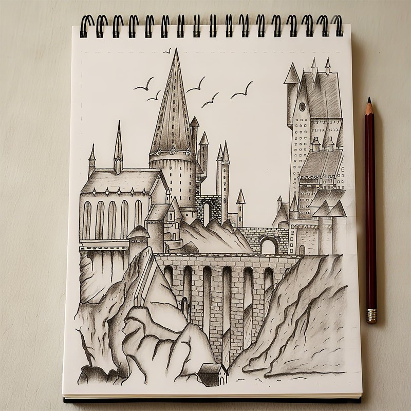 Spiral Art Creation Sketchbook Drawing Paper Notebook Sketch Books Pads