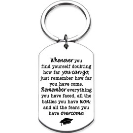 Rosa Vila Graduation Keychain, Best Graduation Gifts For Her & Him, High School Graduation Gifts 2024 2025 2026