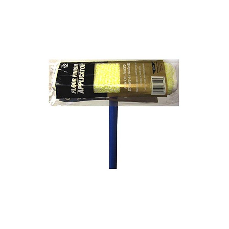 Ettore 33112 Oil-Based Floor Finish Applicator with Pole, 12-inch