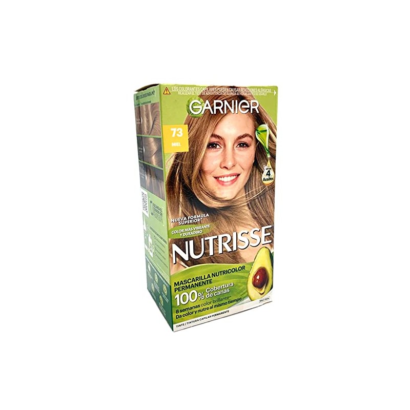 Garnier Nutrisse 3206 Tinte Miel, Tono 73, 1 Pieza, Pack