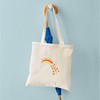 CafePress Let Love Grow Tote Bag Reusable Natural Beige Canvas