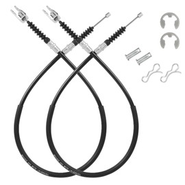 Drive-up Club Car DS Brake Cable Kit Stainless Steel Core 2000 & UP 102022101 Driver & Passenger Side Cables