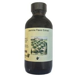 OliveNation Jasmine Flavor Extract, TTB-Approved for Brewing, Light Floral Flavoring for Ice Cream, Dressing, Beverages, Baked Goods, Non-GMO, Gluten Free, Kosher, Vegan -8 ounces