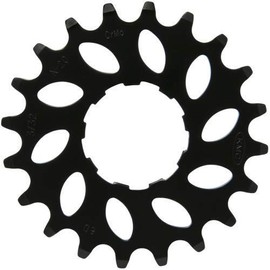 Vebos KMC Unisex's E-Bike 20T Nuvinci Sprocket, Black, Size 3/32