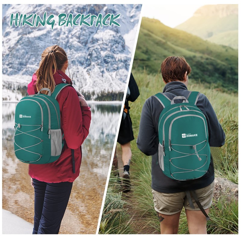 ZOMAKE Lightweight Packable Backpack 28L - Foldable Backpack Leger Sac