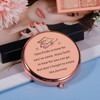 SYGUNAR Graduation Compact Mirror Class of 2024 Girls Daughter Gifts