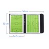 Coach's Soccer Strategy Boards Magnetic Dry Erase Football Coaching Board
