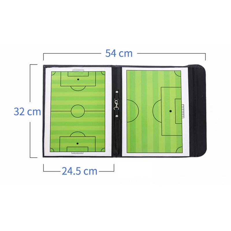 Coach's Soccer Strategy Boards Magnetic Dry Erase Football Coaching Board
