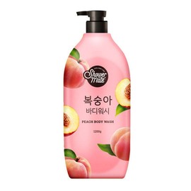 Shower Mate Large Capacity Peach Body Wash 1200g / 샤워 메이트 대용량 복숭아 바디 워시 1200g