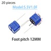 20 piezas 5.5V 1.0F supercapacitores-aplicable a la red inteligente, energía