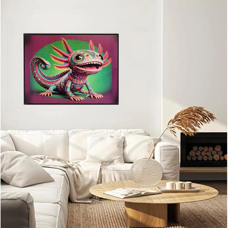 Rompecabezas Ajolote Alebrije 1000 Piezas Flink
